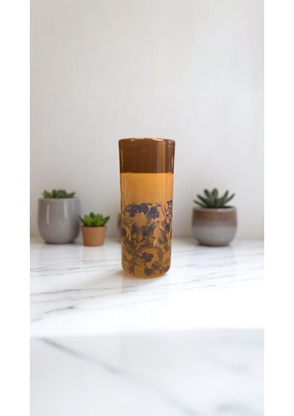 Silvestra “amber Botanica” El Yapımı Stoneware Vazo fiyatları