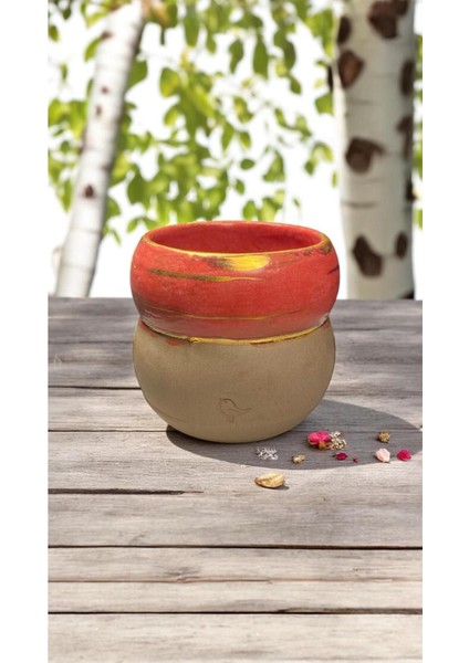 Silvestra “ember Gold” 24 Ayar Gerçek Altın Detaylı Stoneware Kupa – 330 ml fırsatları