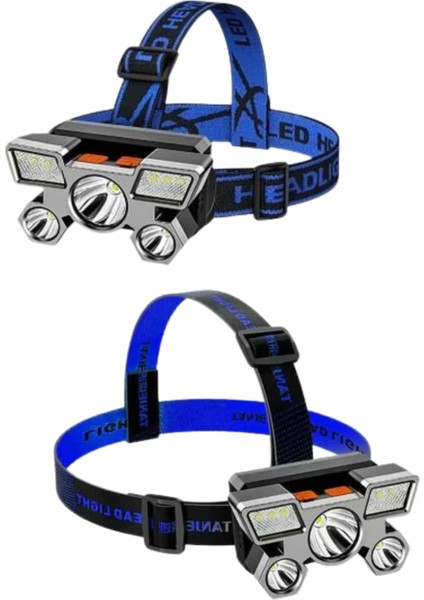El Feneri Süper Kafa Lambası 4 Modlu 5 LED Kafa Feneri fiyatları
