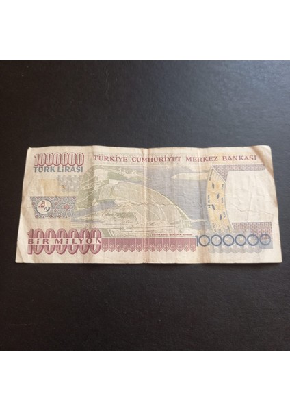 Escoines 39963688417CC29B78 7.emisyon 1milyon Türk Lirası P03 Serisi Eski Kağıt Para fırsatları