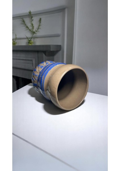Silvestra “azure Strata” El Yapımı Stoneware Kupa – 350 ml fiyatları