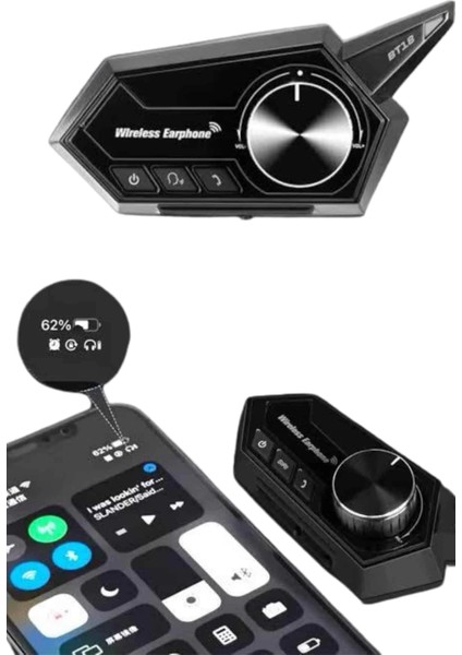 Motosiklet Kask Bluetooth Kablosuz Kulaklık 5.0 Bluetooh Yüksek Ses Kaliteli modelleri