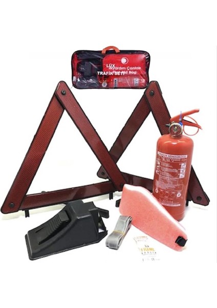 Trafik Ilk Yardım Seti 7 Parça Metal Ayaklı Ts-2.1