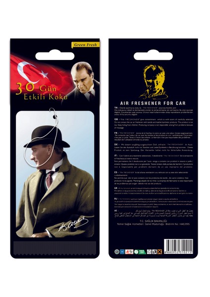 Atatürk Görselli Oto Kokusu ve Torpido Aksesuarı fiyatları