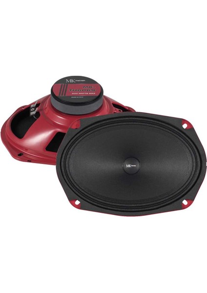 MK-TH6069 100W Rms 6x9 Midrange 2ADET