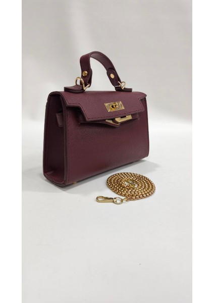 Kilit Detaylı Lüks El ve Omuz Kadın Çanta indirimleri