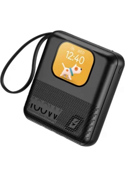 Akıllı Powerbank Ekranlı 10.000 Mah Hızlı Şarj Edebilen 4 Girişli Çok Fonksiyonlu modelleri