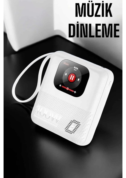 Powerbank Ekranlı Çok Fonksiyonlu Müzik Dinleme Kitap Okuma fiyatları