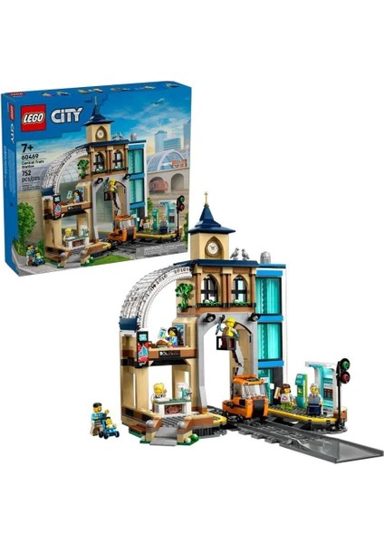 60469 LEGO City Merkez Tren Istasyonu 752 Parça +7 Yaş indirimleri