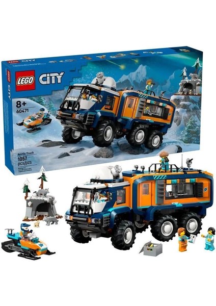 60471 LEGO City Kutup Keşif Kamyonu 1064 Parça +8 Yaş