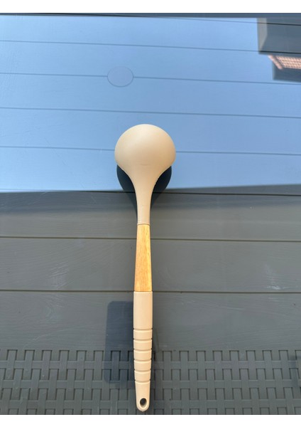 Ahşap Silikon Kepçe 32 cm fiyatları