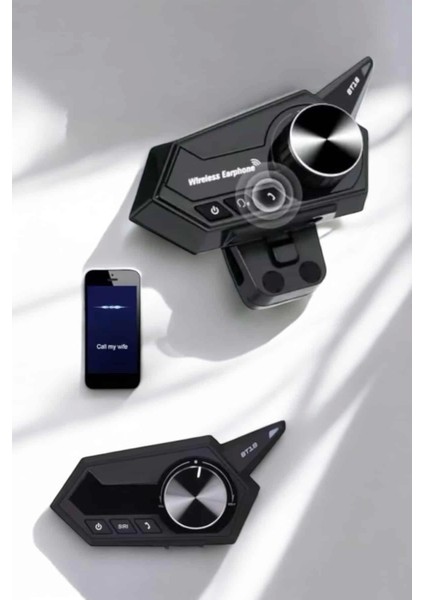 BT18 Intercom Kask Kulaklığı Motorcu Kulaklığı Anc Özelliği modelleri