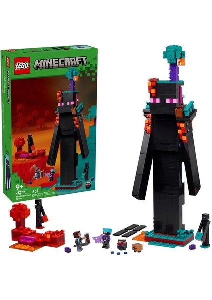 21279 LEGO Minecraft Enderman Kulesi 867 Parça +9 Yaş