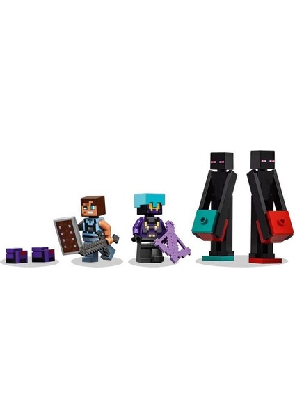 21279 LEGO Minecraft Enderman Kulesi 867 Parça +9 Yaş modelleri
