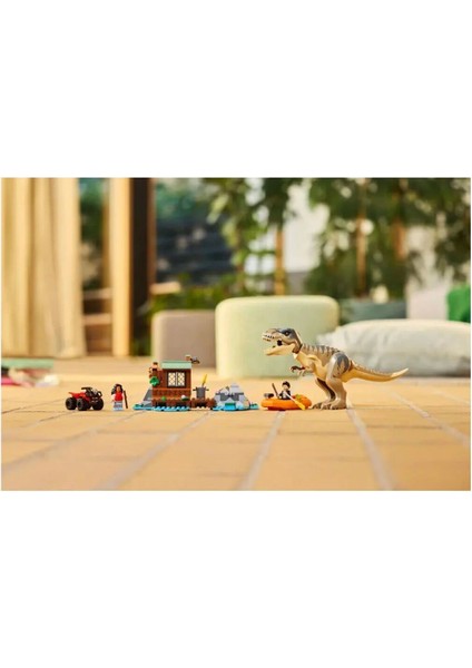 76975 LEGO Jurassic World T. Rex Nehir Kaçışı 199 Parça +5 Yaş modelleri