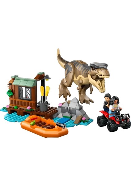 76975 LEGO Jurassic World T. Rex Nehir Kaçışı 199 Parça +5 Yaş indirimleri