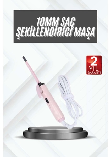Afro Dalga Kıvırcık Ince Saç Maşası 10MM Saç Şekillendirici
