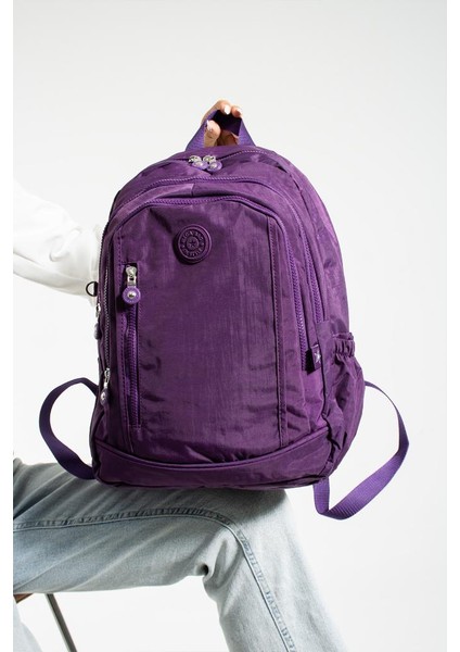 Unisex Okul Çantası Klinkır Kumaş Günlük Sırt Çantası 40*30 cm Çok Cepli Hafif Yağmur Geçirmez fiyatları