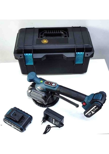 İyisi Yok 36V Çantalı Şarjlı Metal Şanzıman Lithium Çift Akülü Fayans Cam Karo Döşeme Vantuz Makinesi Çantalı