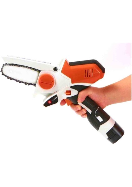 İyisi Yok Şarjlı Akülü Bıçkı Odun Ağaç Kesme Odun Testeresi Dal Budama Turuncu modelleri