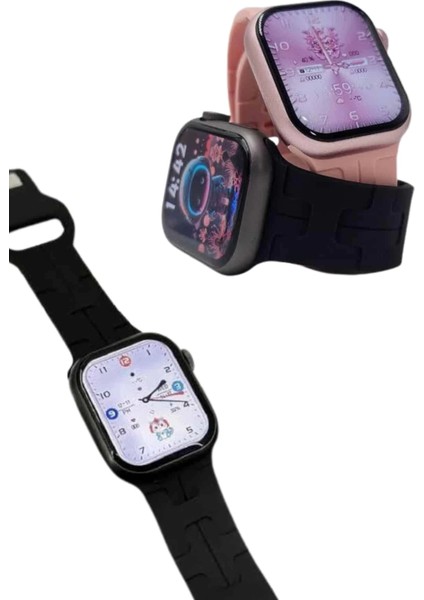 Yeni Nesil Akıllı Saat Amoled Ekran Yüksek Çözünürlüklü 41 mm Kasa modelleri