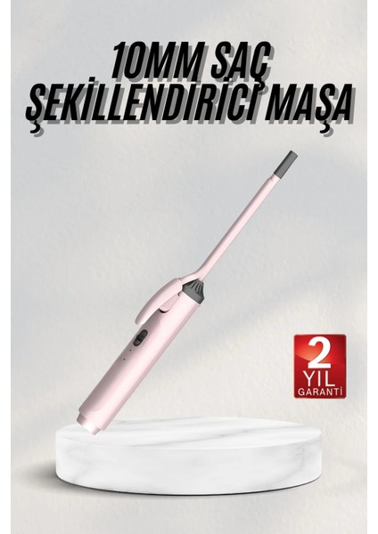 Saç Şekillendirici 10 mm Saç Maşası Seramik Kaplama
