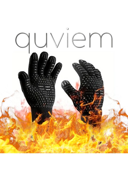 Yanmaz Kaymaz Mutfak Eldivenleri Qu-17592400881429