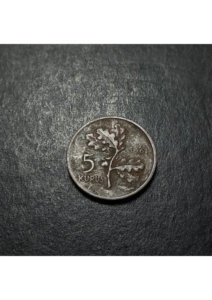 Escoines 399636873438C0079D 5kuruş 1961 Eski Madeni Para fiyatları