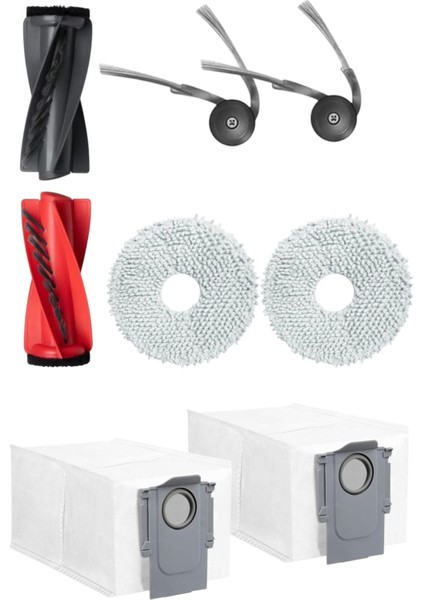 Roborock Q Revo Curv Robot Süpürge Uyumlu 8'li Yedek Parça Seti