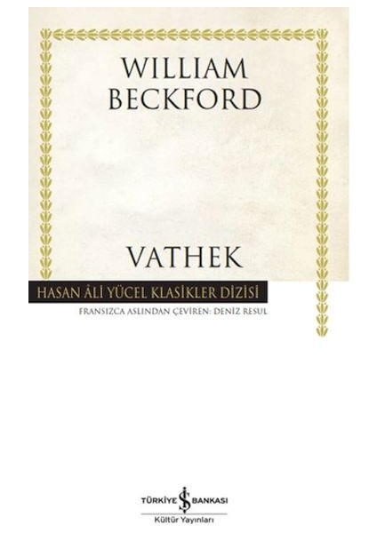 Vathek - Hasan Ali Yücel Klasikleri