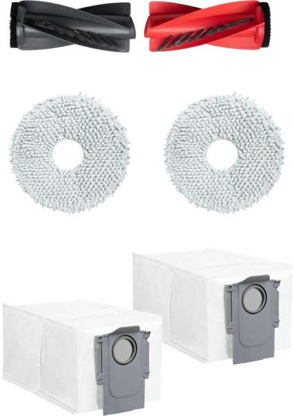 Roborock Q Revo Curv Robot Süpürge Uyumlu 6'lı Yedek Parça Seti