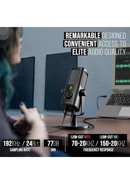 Stüdyo Kayıt/bilgisayar Akışı Usb-Podcast-Kondenser-Mikrofon, Youtube Müzik Vokal fiyatları