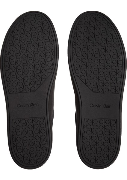 Siyah Erkek Günlük Ayakkabı Hybrıd Apron Lace Up Lth