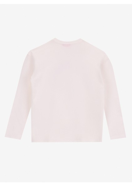 Baskılı Ekru Kız Çocuk T-Shirt BRB5WG-TST6020 fiyatları