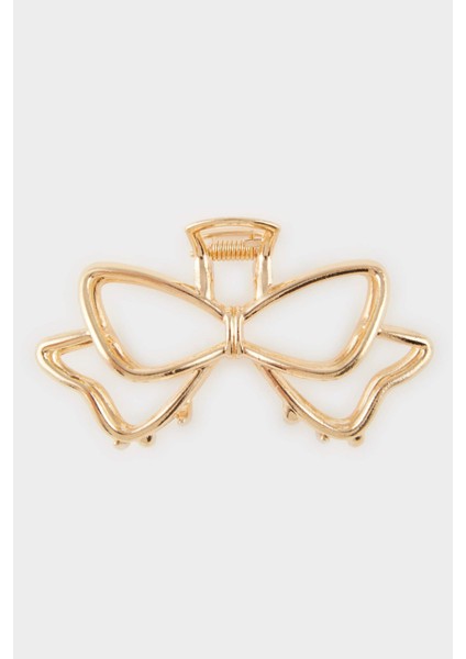 Kadın Fiyonk Gold Mandal Toka F4237AXNS