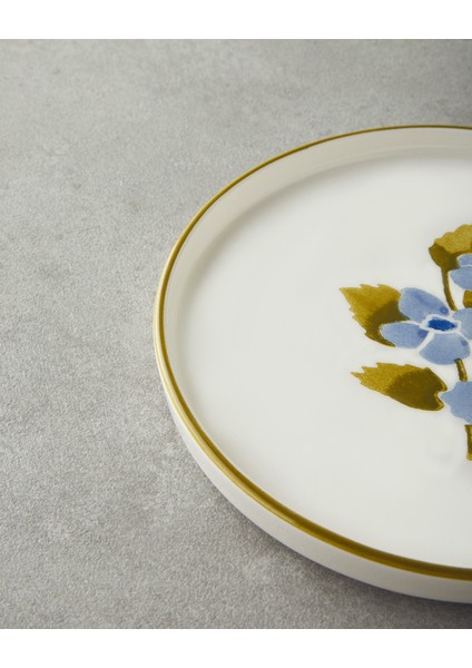 Begonya Seramik 4'lü Pasta Tabağı 16 cm Renkli modelleri