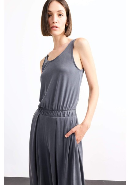 U Yaka Kolsuz Modal Tulum G0400AX25SM fırsatları