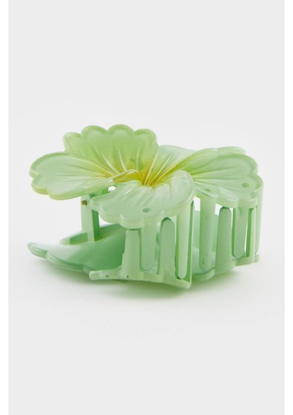 Kadın Yeşil Lotus Mandal Toka F4962AXNS fiyatları