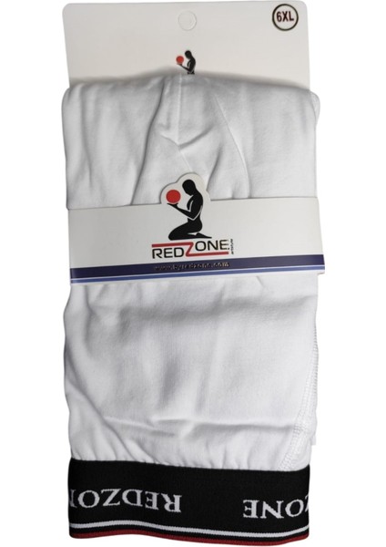5 Adet Büyük Beden Redzone Likralı Boxer Beyaz indirimleri