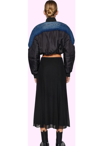 Kadın Maxi Örme Etek A Line Kalıp Tül Dokuma Günlük Stil Hafta Sonu Yaz Aylarının Vazgeçilmezi fiyatları