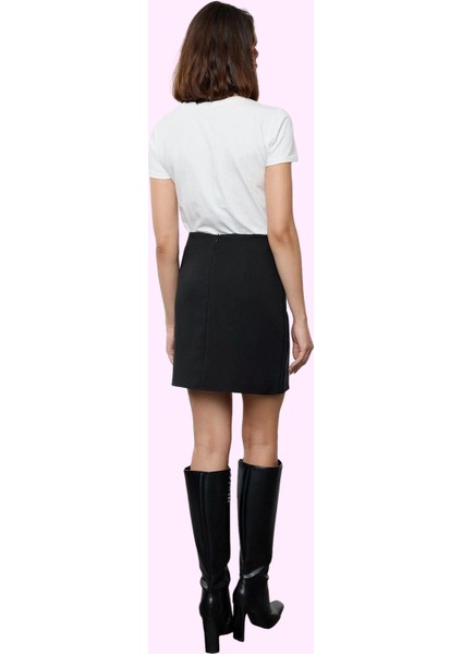 Kadın Mini Boy Dokuma Etek Kemerli Casual Günlük Stil Hafta Sonu Yaz Aylarının Vazgeçilmezi modelleri