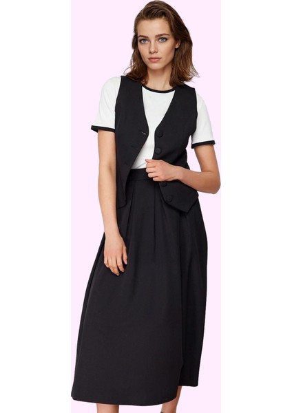 Kadın Maxi Kloş Etek Düz Desen Kemerli Finike Dokuma Günlük Kullanım Yaz Aylarının Vazgeçilmezi fiyatları