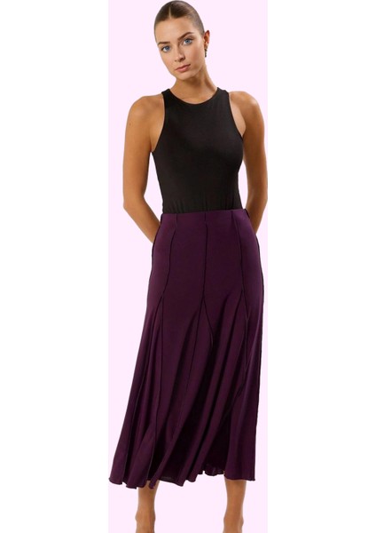 Kadın Maxi A Line Örme Etek Renk Günlük Casual Stil Özel Günler Yaz Aylarının Vazgeçilmezi fiyatları