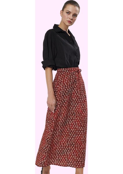 Kadın Maxi Uzun Etek A Line Siluet Dokuma Kumaş Günlük Stil Hafta Sonu Yaz Aylarının Vazgeçilmezi fiyatları