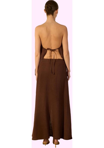 Kadın Düğme Detaylı Maxi Keten Etek Yazlık Rahat Günlük Kombin Hafta Sonu Kaliteli Malzeme modelleri