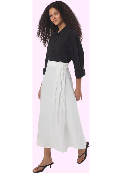 Kadın Düz Desen Maxi Etek A Line Poliviskon Kumaş Ramadan Koleksiyonu Yazlık Günlük Kullanım fiyatları