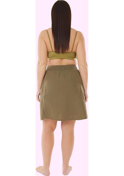 Kadın Mini Etek Rahat Kesim Pamuk Casual Stil Yazlık Günlük Kullanım Yaz Aylarının Vazgeçilmezi modelleri