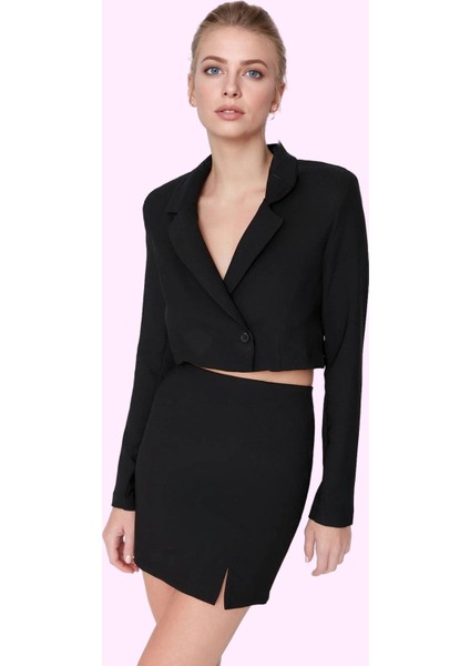 Kadın Şık Gece Elbisesi Mini Etek Yüksek Bel Kalem Kesim Tasarım Yaz Aylarının Vazgeçilmezi fiyatları