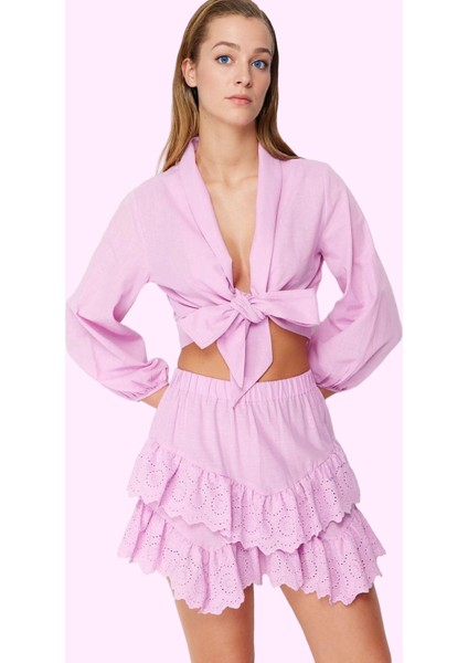 Kadın Dokuma Mini Etek Pamuk A Line Plaj Kombinleri Için Ideal Günlük Kullanım Özel Günler fiyatları