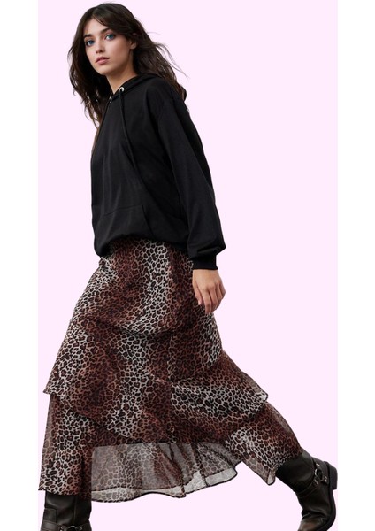 Kadın Astarlı Kemerli Maxi Etek Polyester Dokuma Kumaş Günlük Kullanım Yaz Aylarının Vazgeçilmezi fiyatları